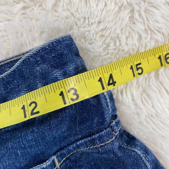 Vintage Levi's Dry Goods Womens Blue Short Shorts Size 3 - Picture 6 of 6